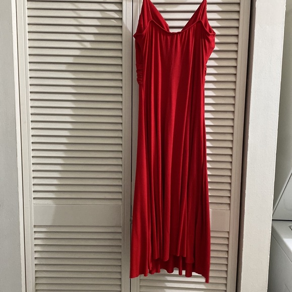 Red, spaghetti strap dress - Picture 7 of 7